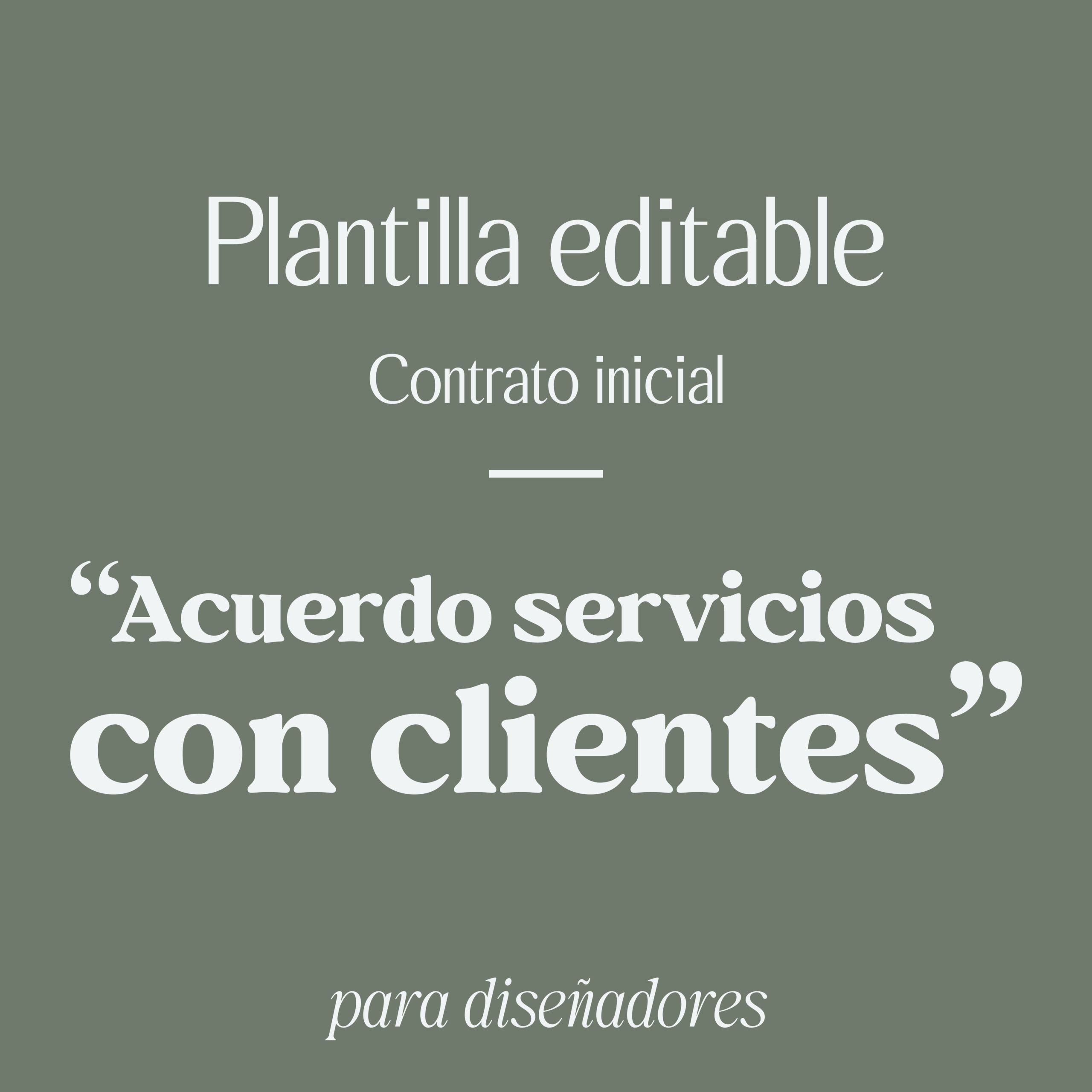 Contrato Inicial Clientes Diseño Logo Branding Acuerdo Blema Estudio